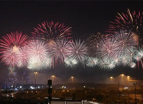 都安焰火晚会